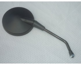 ZRCÁTKO ČERNÉ S HOMOLOGACÍ (MOŽNO PRAVÉ I LEVÉ)  -- M10X1,25  - KULATÉ